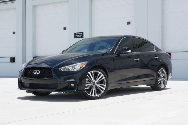 used 2022 INFINITI Q50 car, priced at $18,992