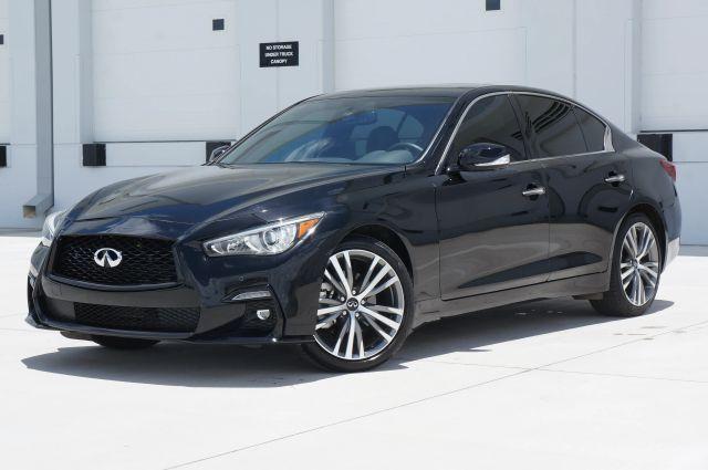 used 2022 INFINITI Q50 car, priced at $18,992