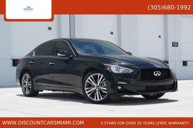 used 2022 INFINITI Q50 car, priced at $18,992