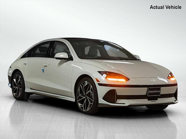 new 2025 Hyundai IONIQ 6 car, priced at $49,928
