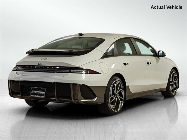 new 2025 Hyundai IONIQ 6 car, priced at $40,878