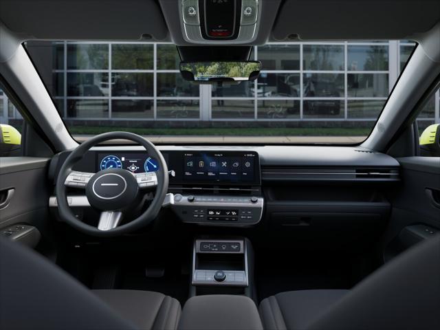 new 2025 Hyundai Kona EV car, priced at $27,407