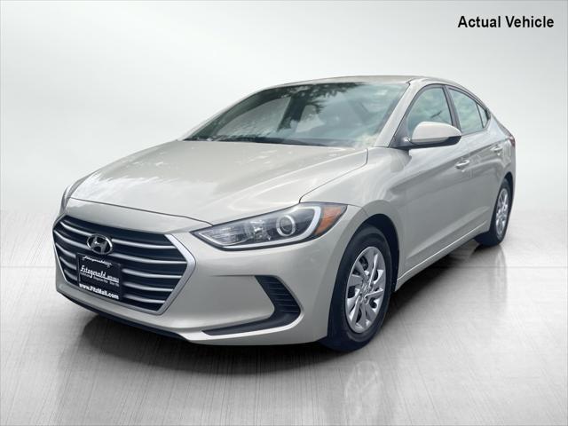 used 2017 Hyundai Elantra car, priced at $13,588