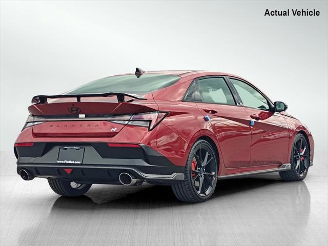 new 2025 Hyundai ELANTRA N car, priced at $36,796