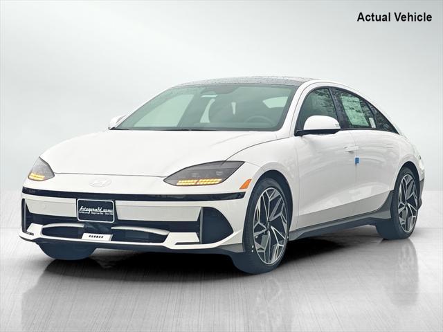 new 2025 Hyundai IONIQ 6 car, priced at $49,928