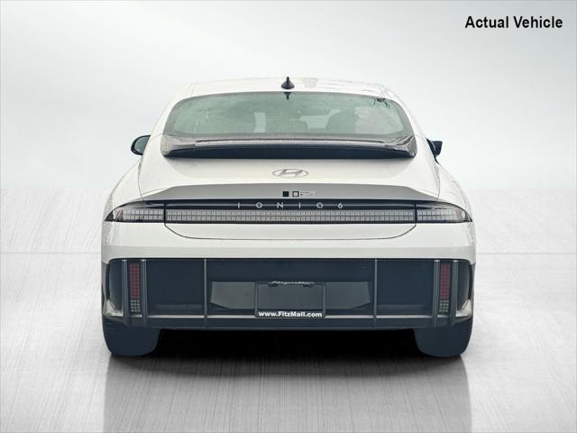 new 2025 Hyundai IONIQ 6 car, priced at $48,955