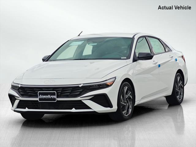 new 2025 Hyundai Elantra car, priced at $27,441
