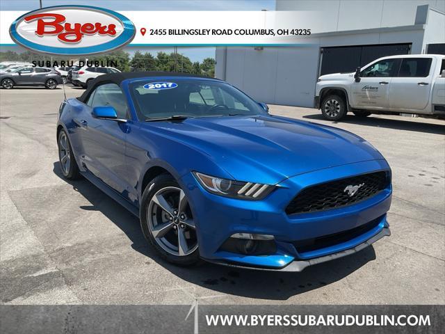 used 2017 Ford Mustang car, priced at $18,879