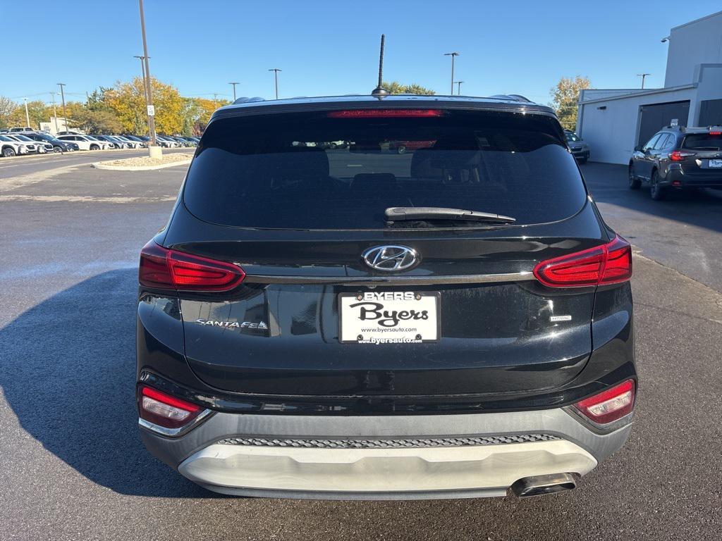 used 2019 Hyundai Santa Fe car, priced at $13,830