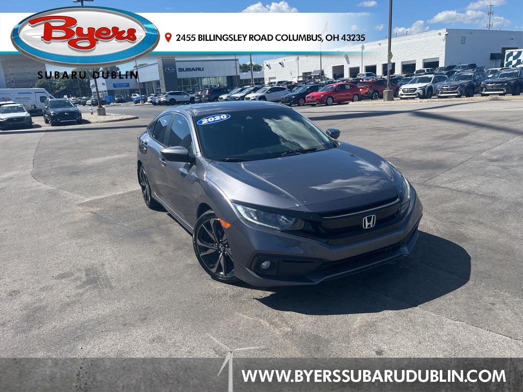 used 2020 Honda Civic car, priced at $16,701