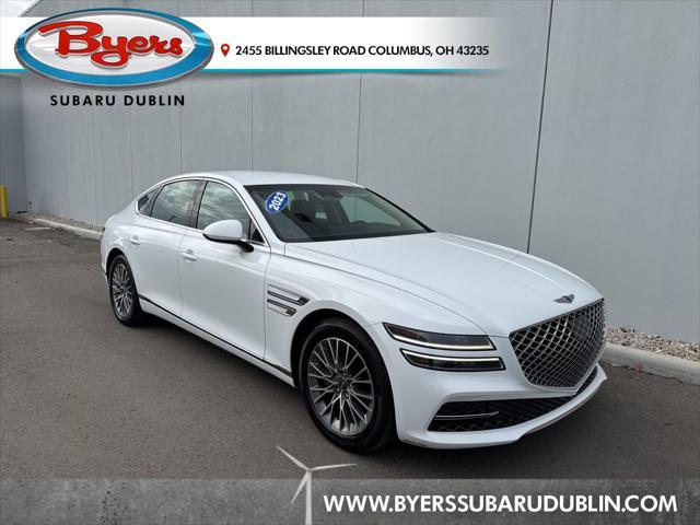 used 2023 Genesis G80 car, priced at $30,000