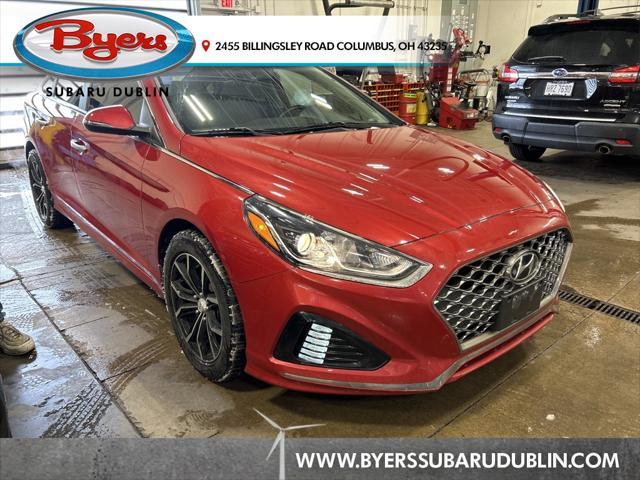 used 2018 Hyundai Sonata car, priced at $13,800