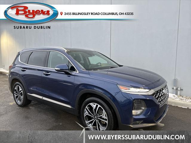 used 2020 Hyundai Santa Fe car, priced at $20,390