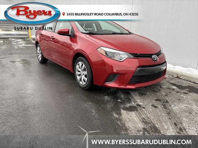 used 2016 Toyota Corolla car, priced at $14,000