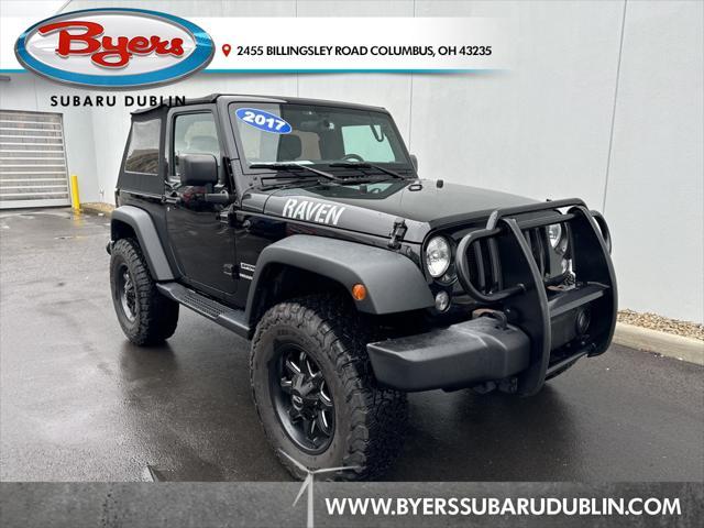 used 2017 Jeep Wrangler car, priced at $22,712