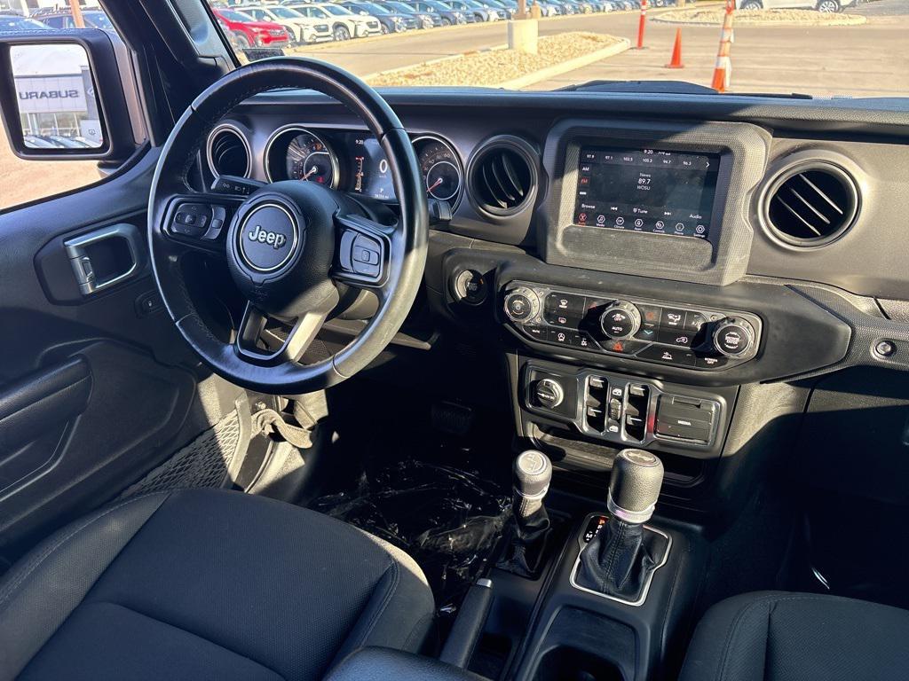 used 2021 Jeep Wrangler Unlimited car, priced at $28,607