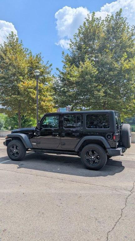 used 2021 Jeep Wrangler Unlimited car, priced at $29,996