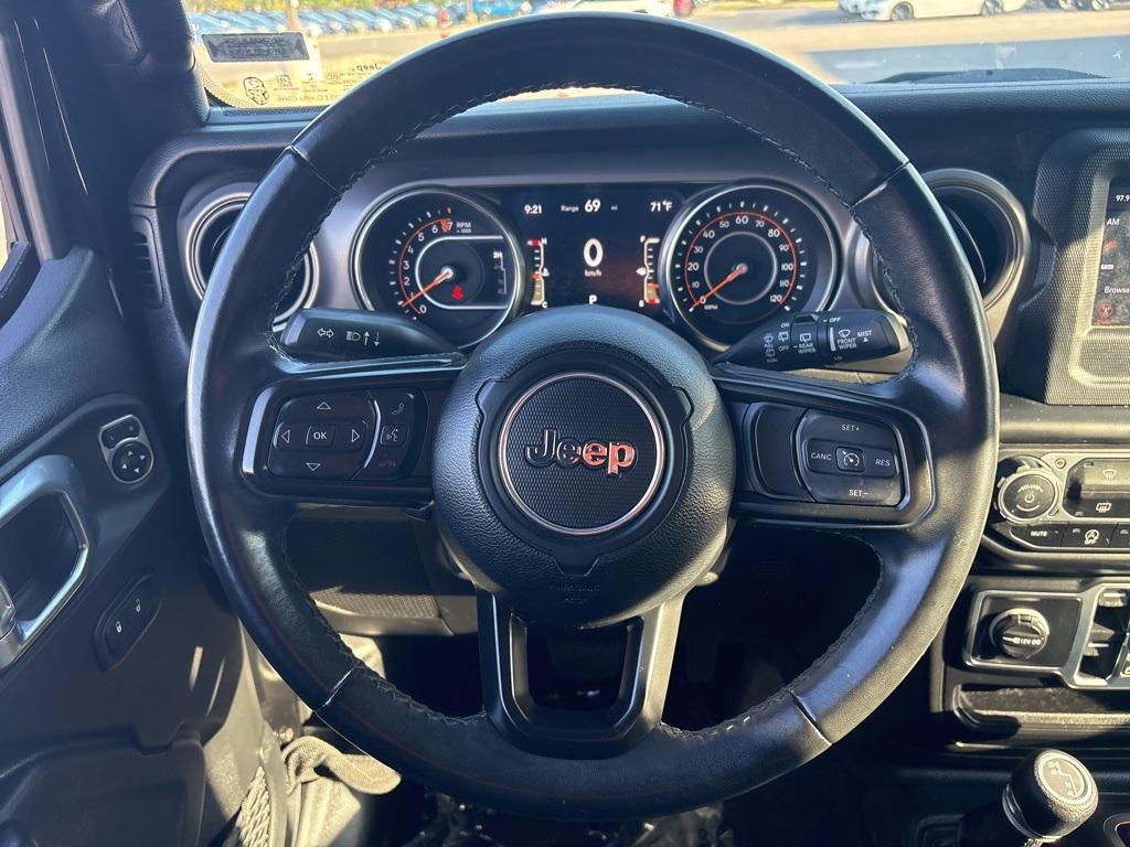 used 2021 Jeep Wrangler Unlimited car, priced at $28,607