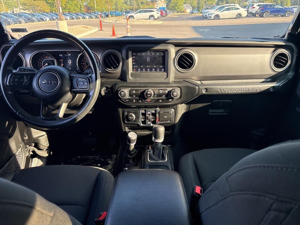 used 2021 Jeep Wrangler Unlimited car, priced at $28,607