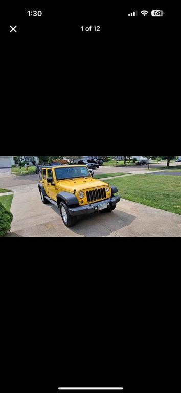 used 2015 Jeep Wrangler Unlimited car, priced at $20,840