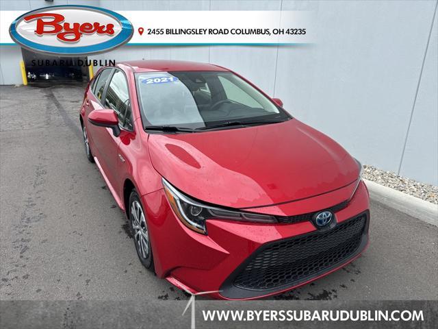 used 2021 Toyota Corolla Hybrid car, priced at $22,609