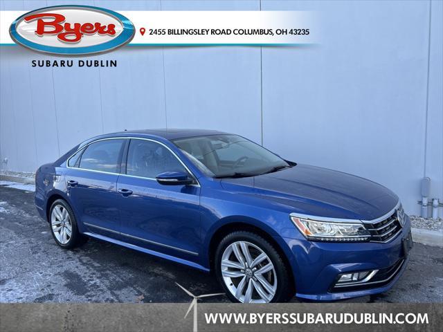 used 2017 Volkswagen Passat car, priced at $13,000