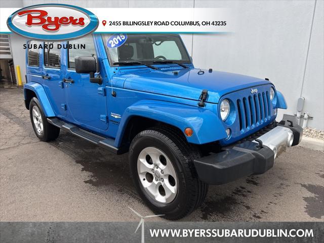 used 2015 Jeep Wrangler Unlimited car, priced at $20,000