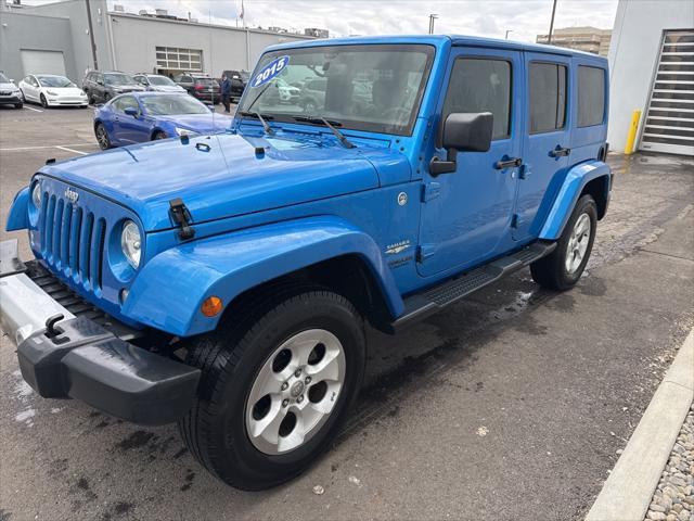 used 2015 Jeep Wrangler Unlimited car, priced at $20,000