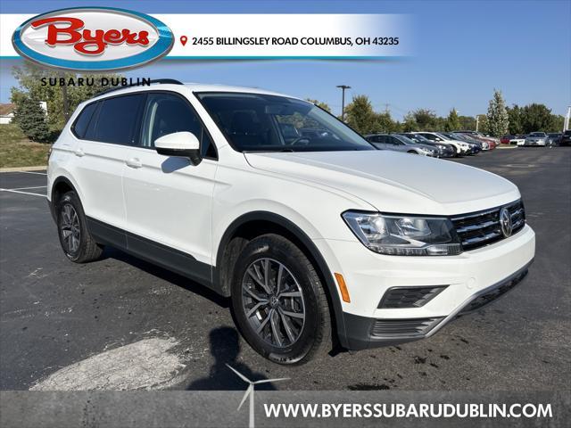 used 2021 Volkswagen Tiguan car, priced at $17,700