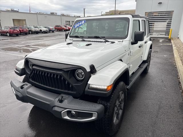 used 2018 Jeep Wrangler Unlimited car, priced at $25,000