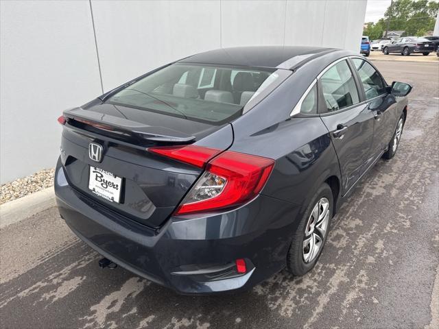 used 2017 Honda Civic car, priced at $16,638