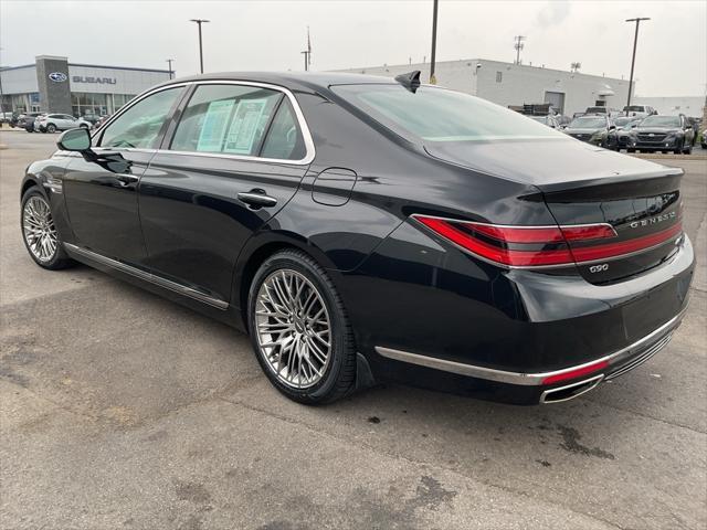 used 2022 Genesis G90 car, priced at $49,000