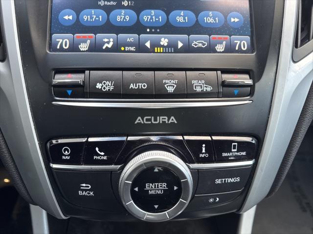 used 2020 Acura TLX car, priced at $16,500