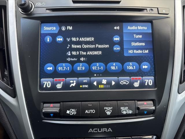 used 2020 Acura TLX car, priced at $16,500