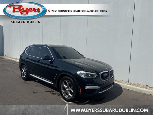 used 2021 BMW X3 car, priced at $25,000