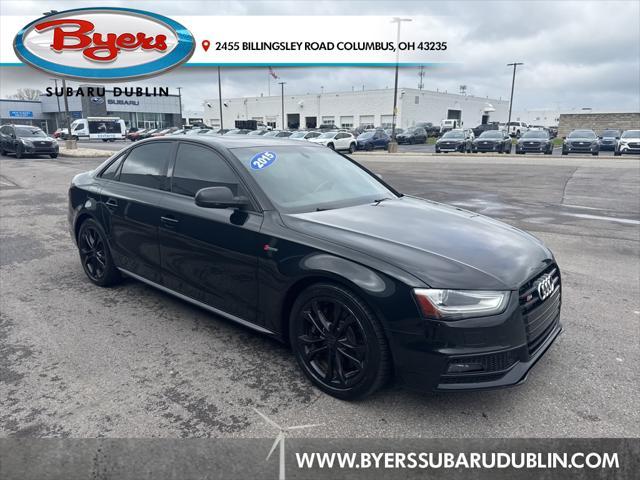 used 2015 Audi S4 car, priced at $16,390