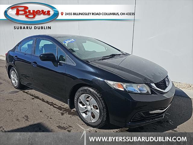 used 2015 Honda Civic car, priced at $13,839