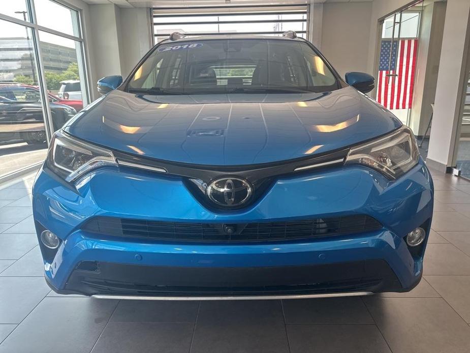 used 2018 Toyota RAV4 car, priced at $19,400