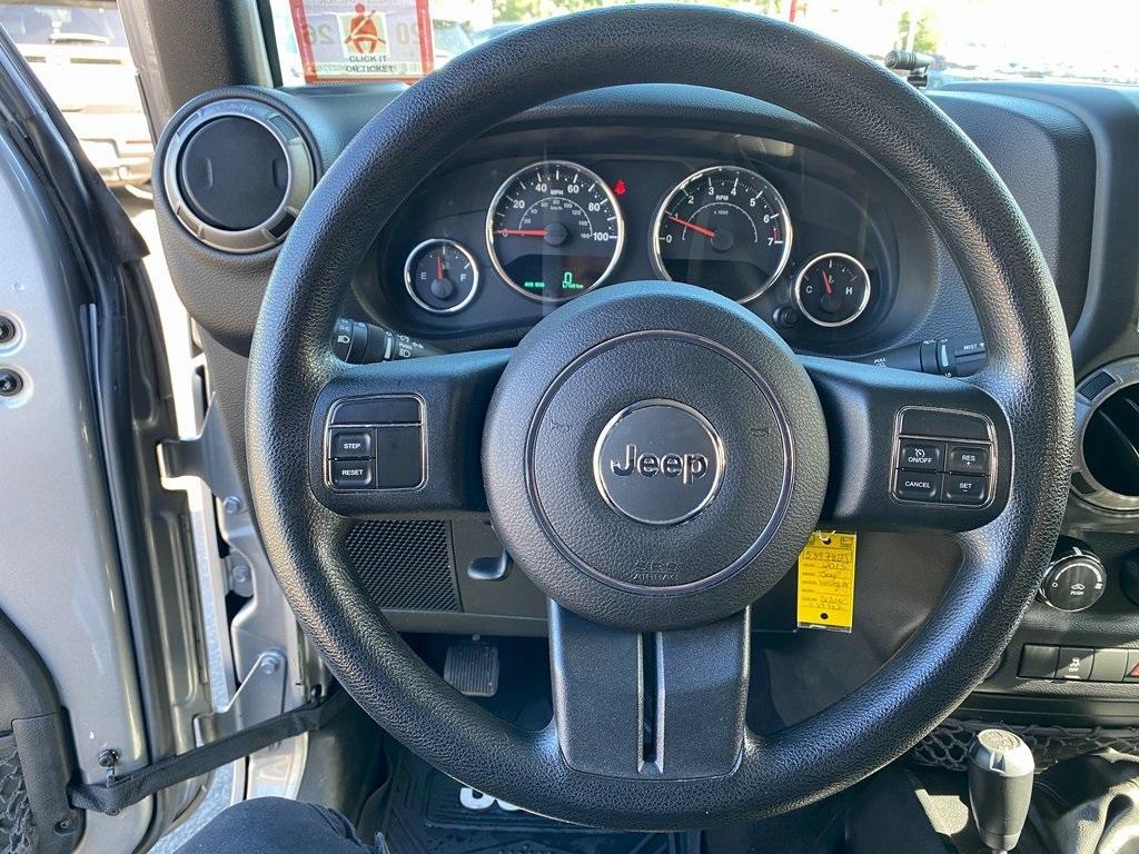 used 2015 Jeep Wrangler car, priced at $12,995