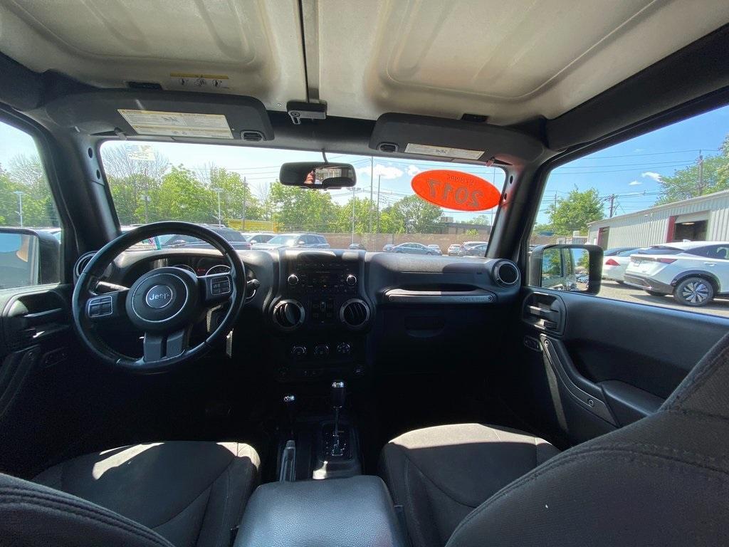 used 2017 Jeep Wrangler Unlimited car, priced at $16,022