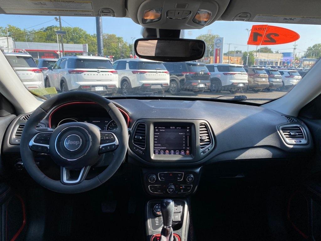 used 2021 Jeep Compass car, priced at $18,971