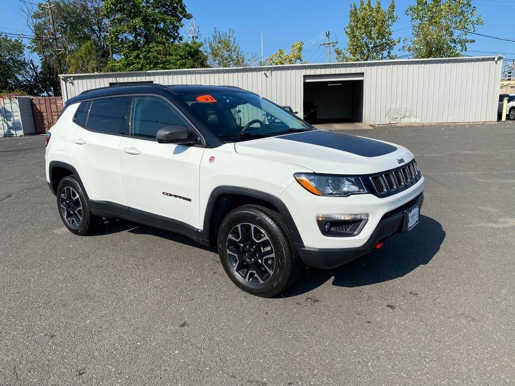 used 2021 Jeep Compass car, priced at $18,971