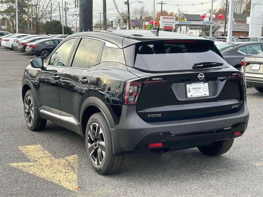 new 2025 Nissan Kicks car, priced at $26,170