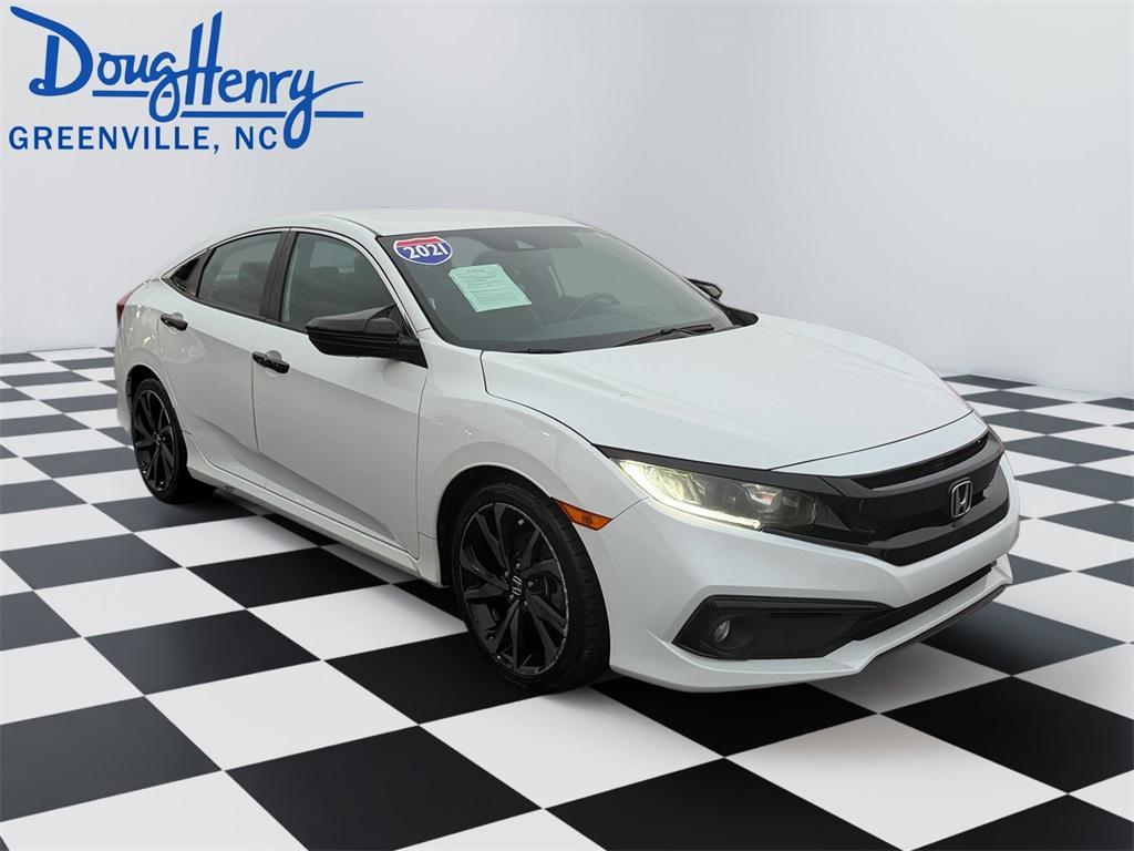 used 2021 Honda Civic car, priced at $21,888