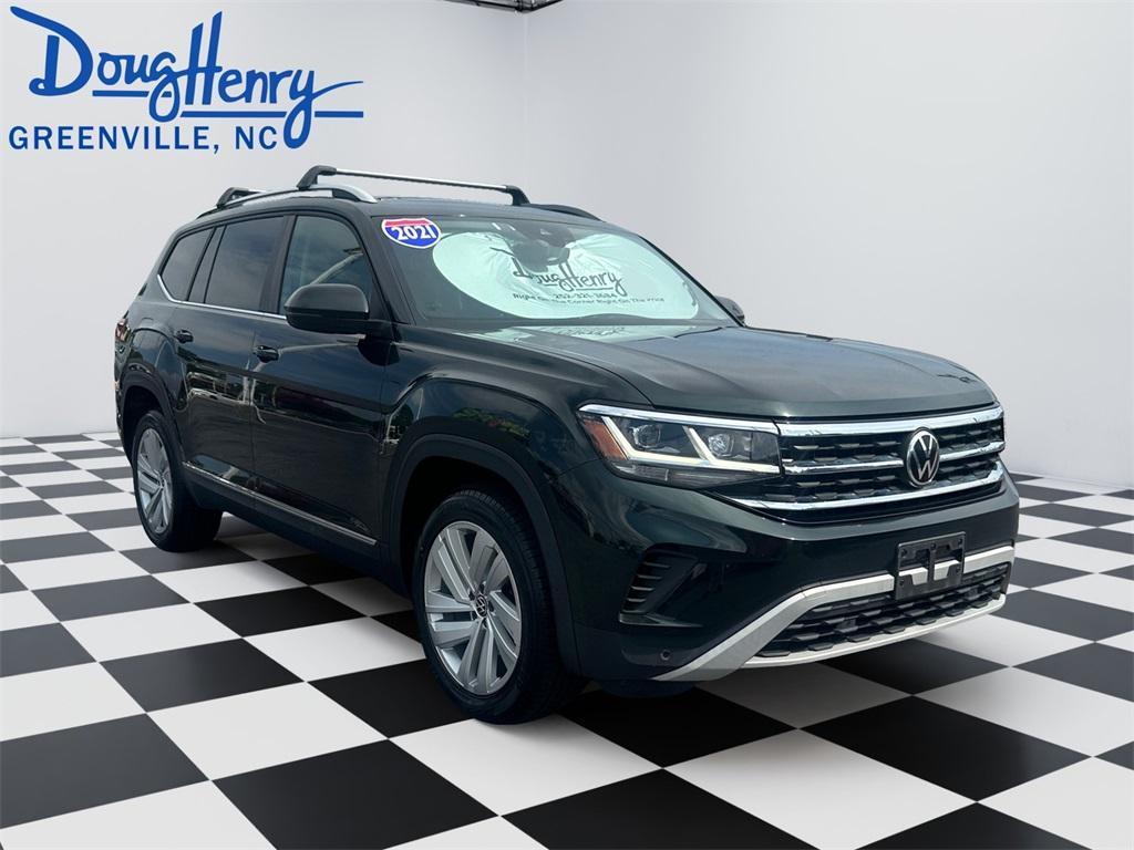 used 2021 Volkswagen Atlas car, priced at $22,888