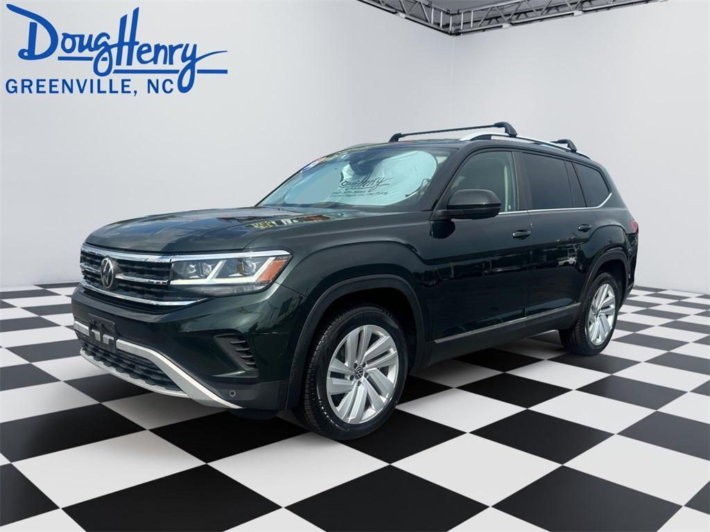 used 2021 Volkswagen Atlas car, priced at $22,888