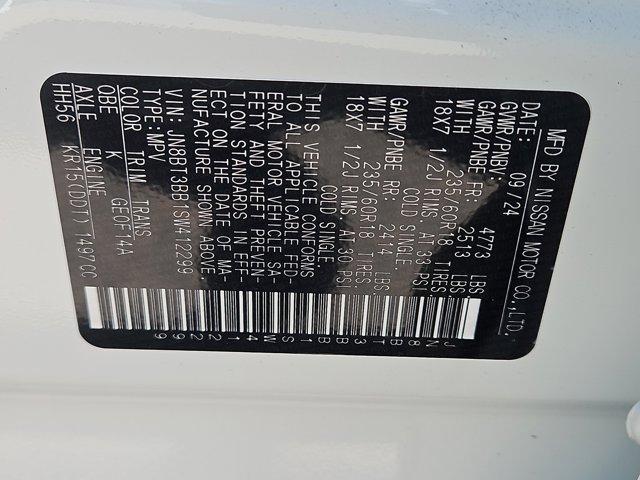 new 2025 Nissan Rogue car, priced at $33,425