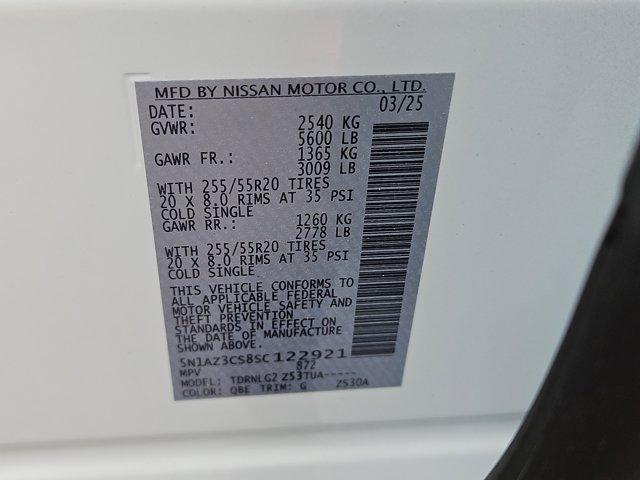 new 2025 Nissan Murano car, priced at $43,943