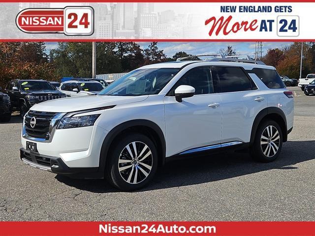new 2025 Nissan Pathfinder car, priced at $49,831