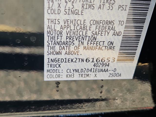 new 2026 Nissan Frontier car, priced at $44,286